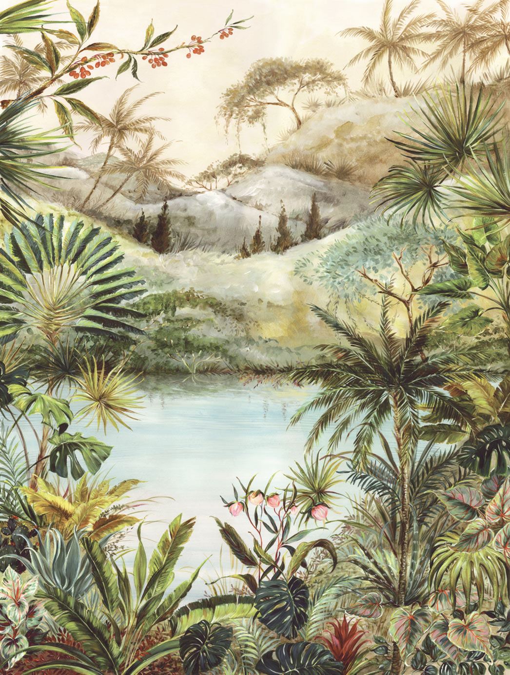 Wallpower Tropics Mural