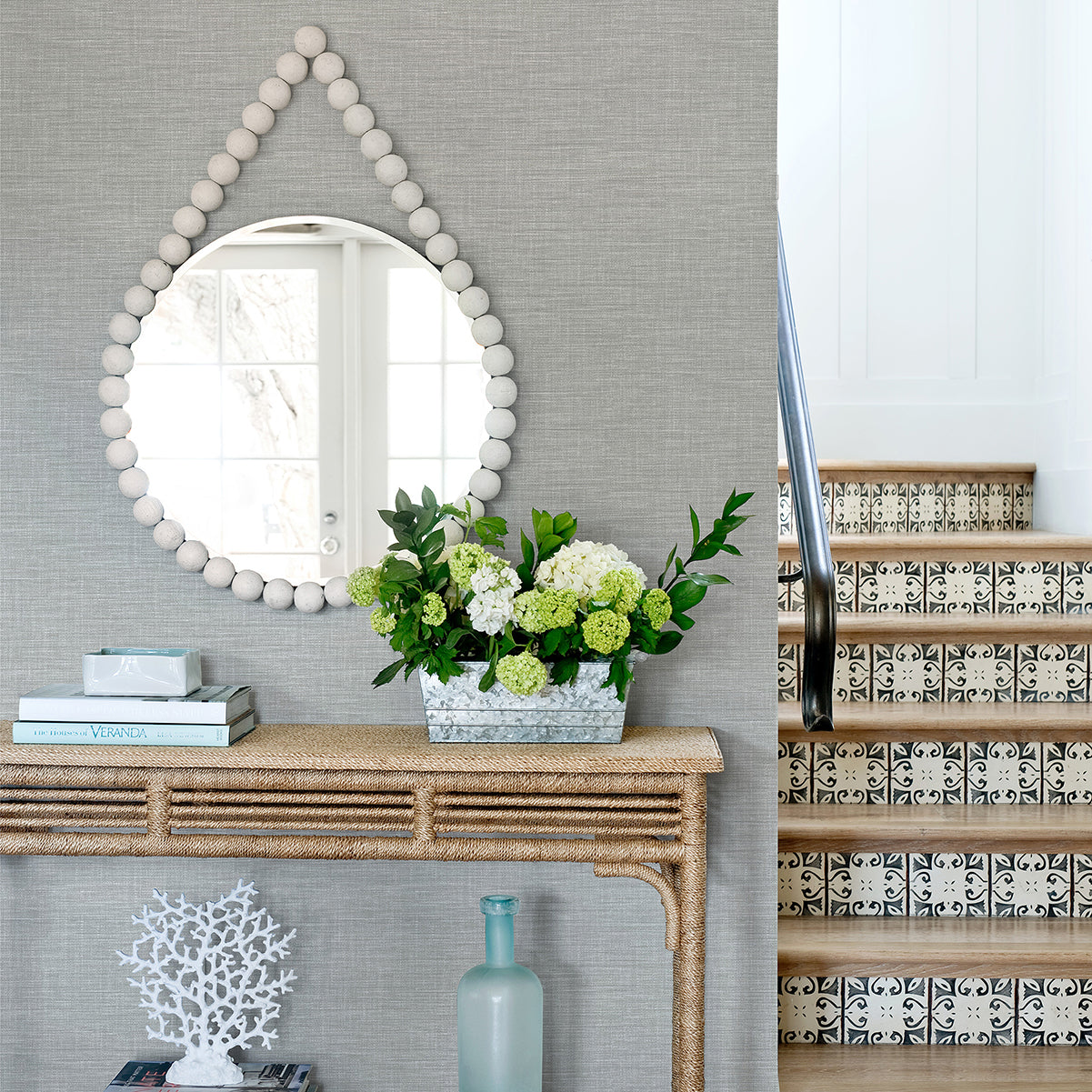 Exhale Linen Look Wallpaper