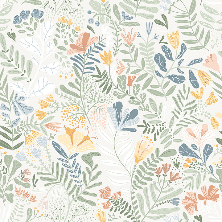 Brittsommar Floral Wallpaper