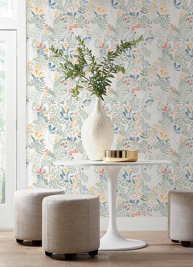 Brittsommar Floral Wallpaper