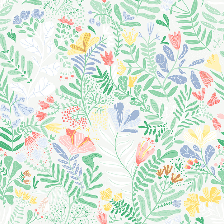 Brittsommar Floral Wallpaper