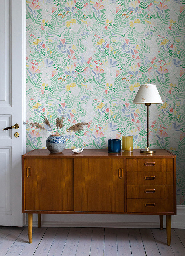 Brittsommar Floral Wallpaper