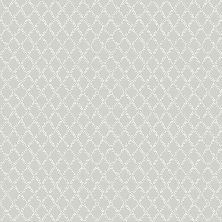 Trevor Leaf Trellis Wallpaper
