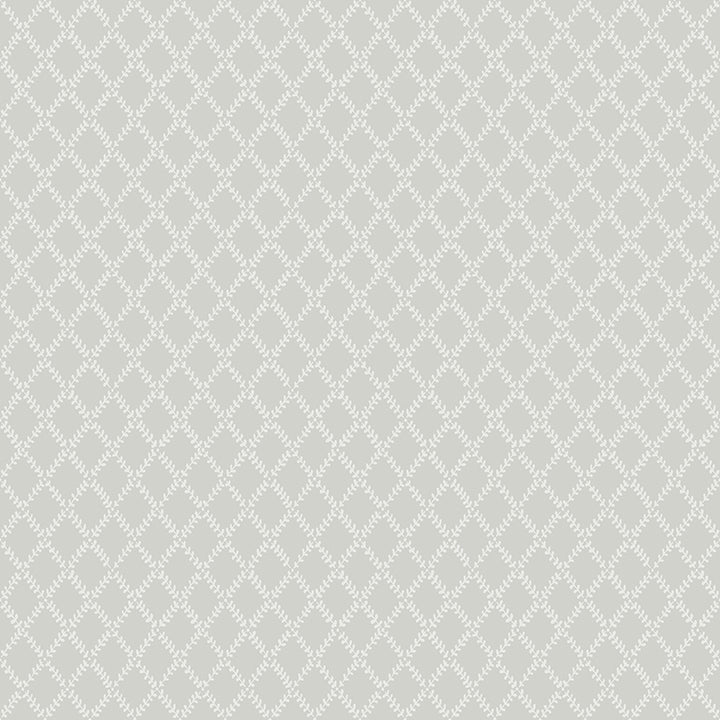 Trevor Leaf Trellis Wallpaper