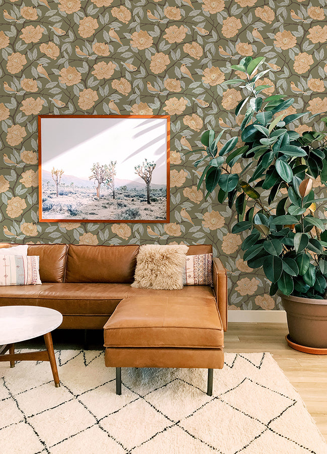 Bernadina Rosebush Wallpaper