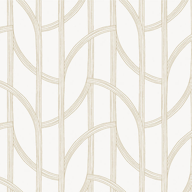 Salvo Curved Trellis Wallpaper