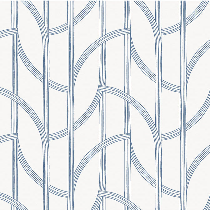 Salvo Curved Trellis Wallpaper