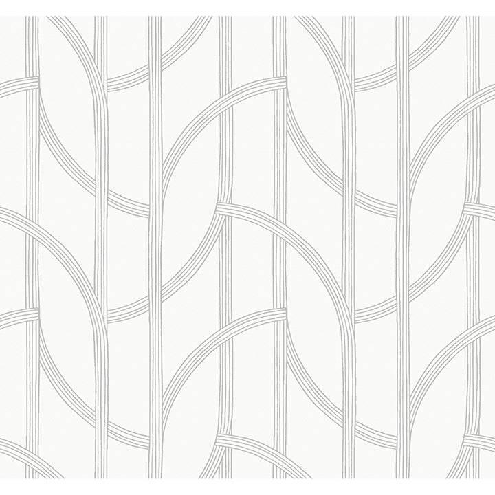 Salvo Curved Trellis Wallpaper