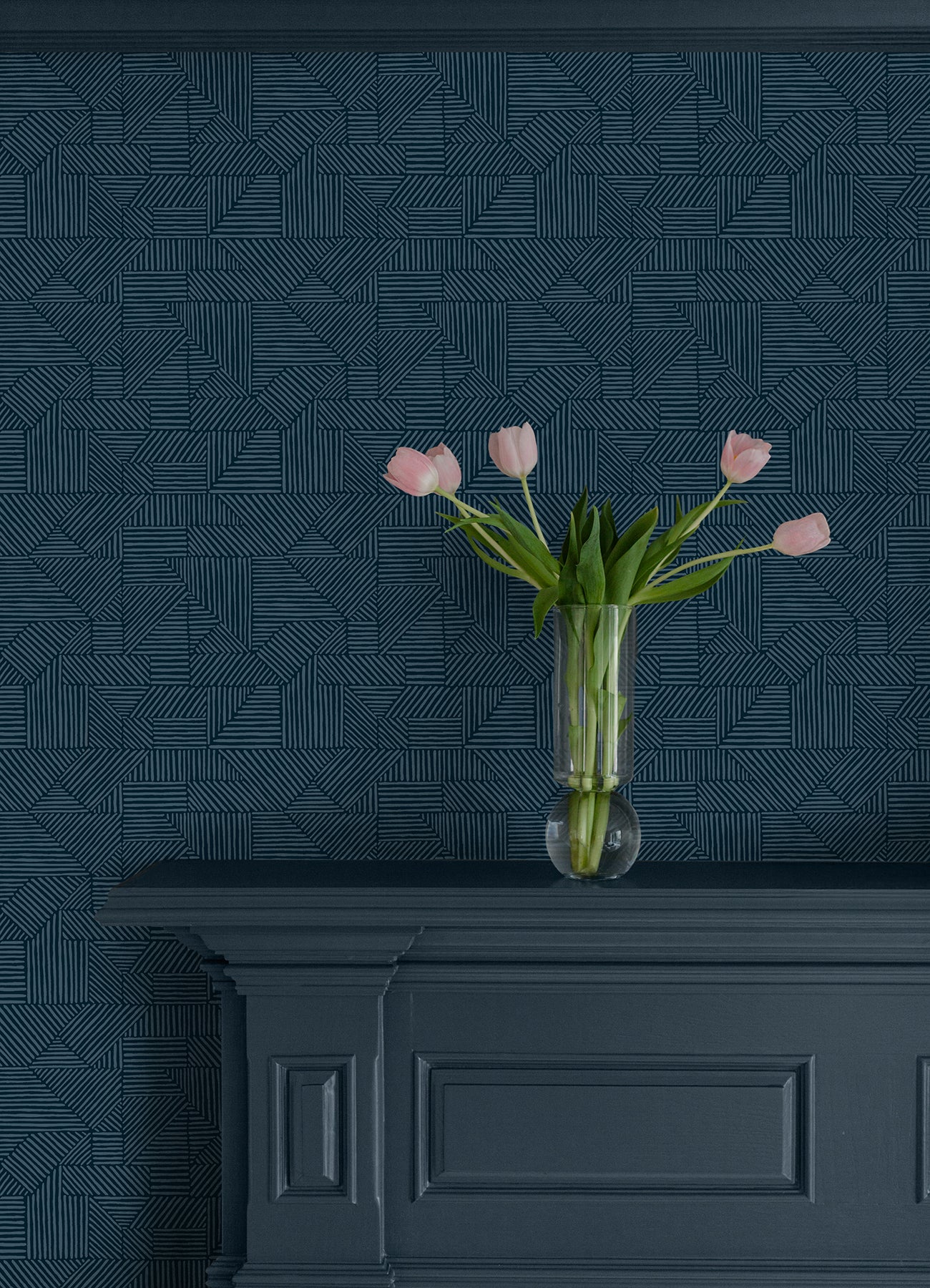 Crescendo Block Printed Wallpaper