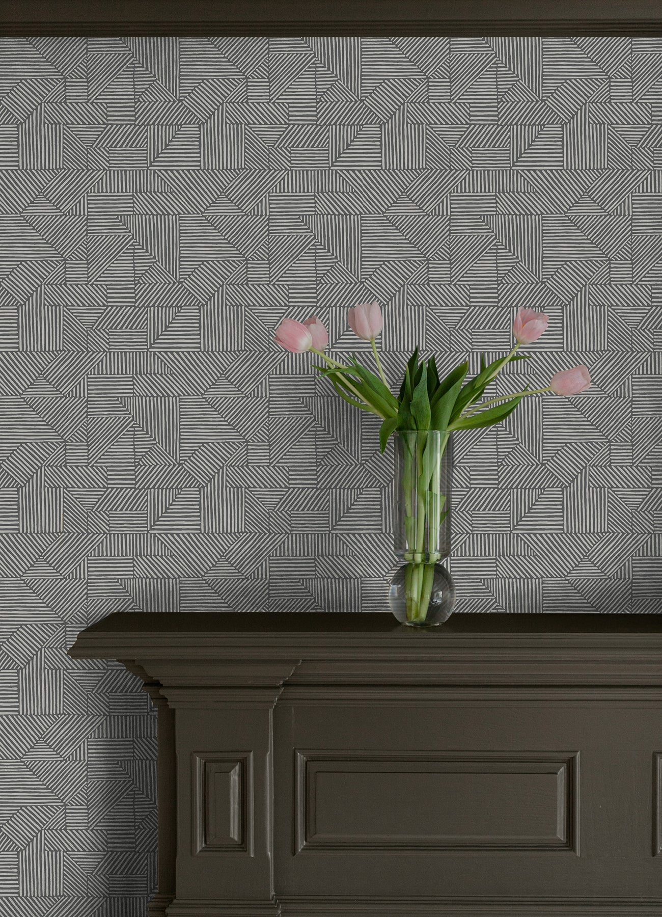 Crescendo Block Printed Wallpaper