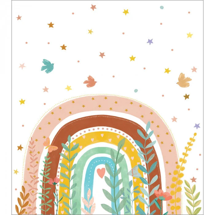 Luce Rainbow Mural