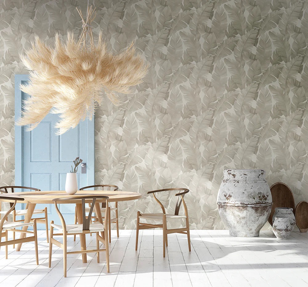 Banana Leaf Canopy Wallpaper