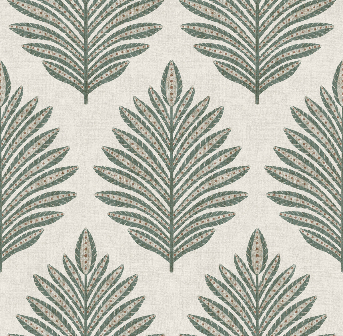 Palm Damask Wallpaper