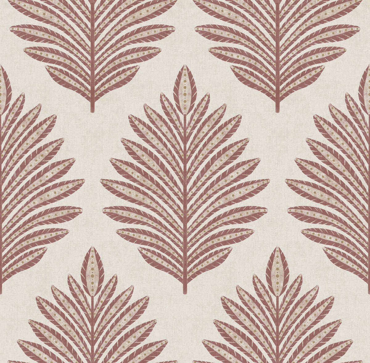 Palm Damask Wallpaper