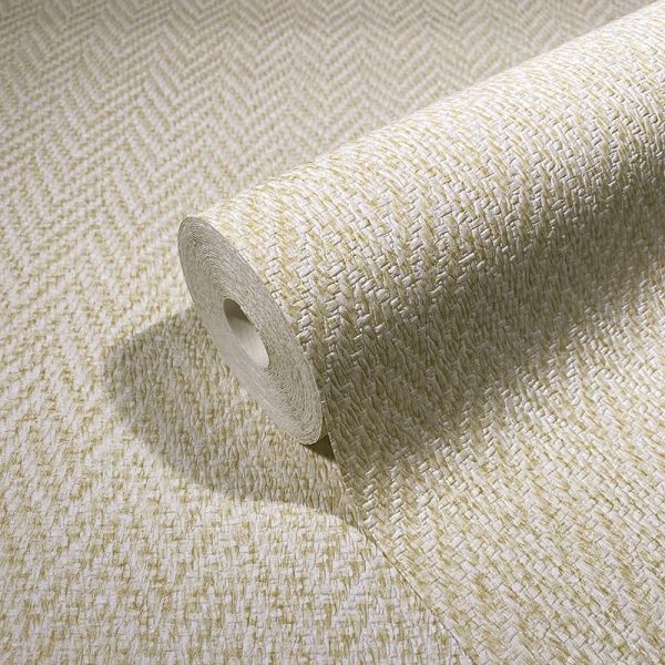 Herringbone Weave Wallpaper