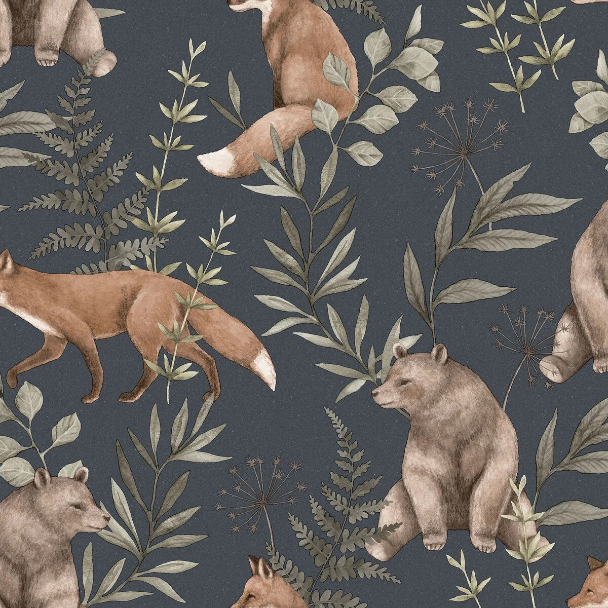 Wild Forest and Friends Wallpaper