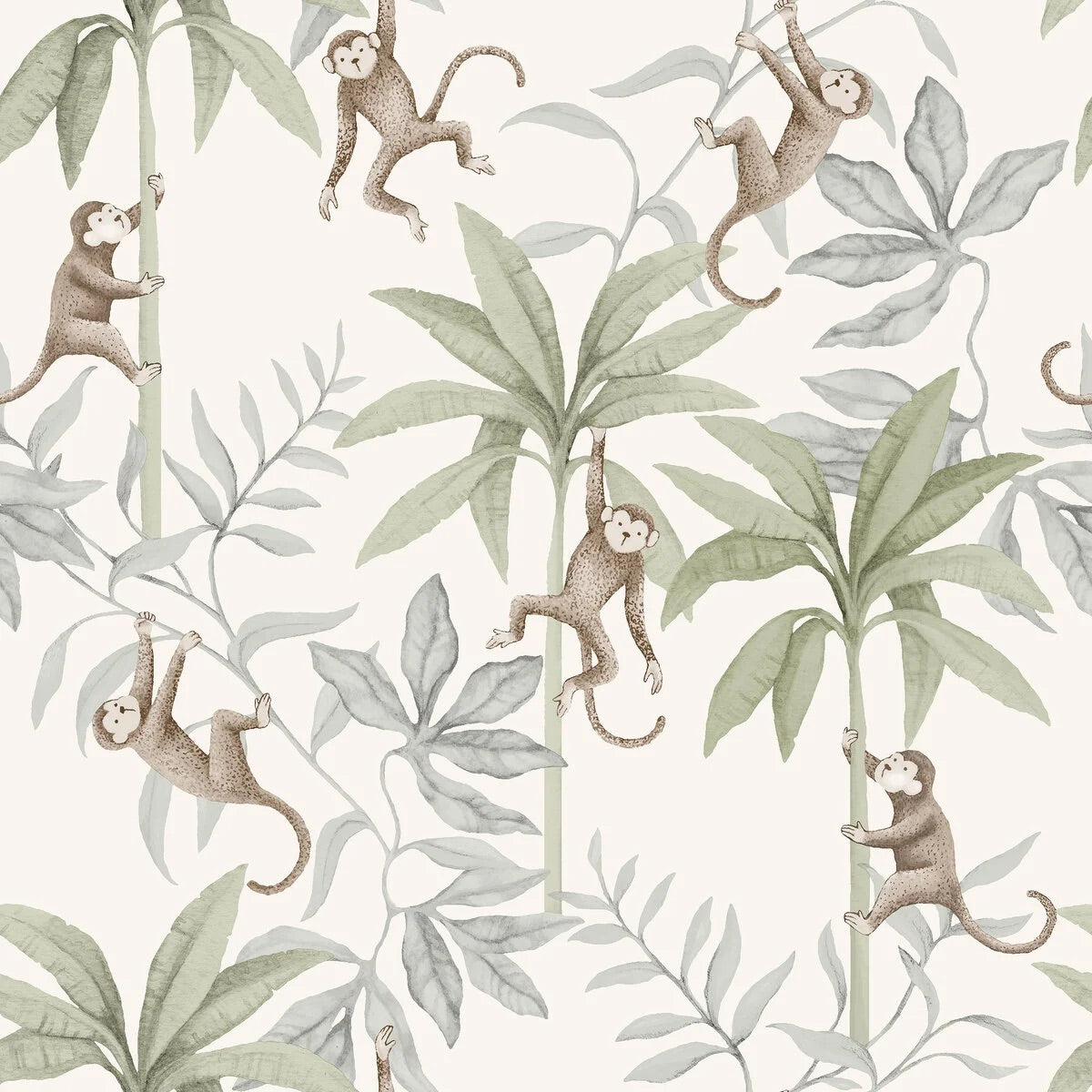 Jungle Friends Wallpaper