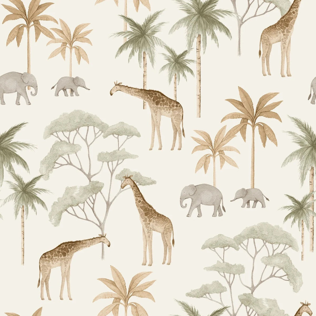 Savannah Jungle Wallpaper