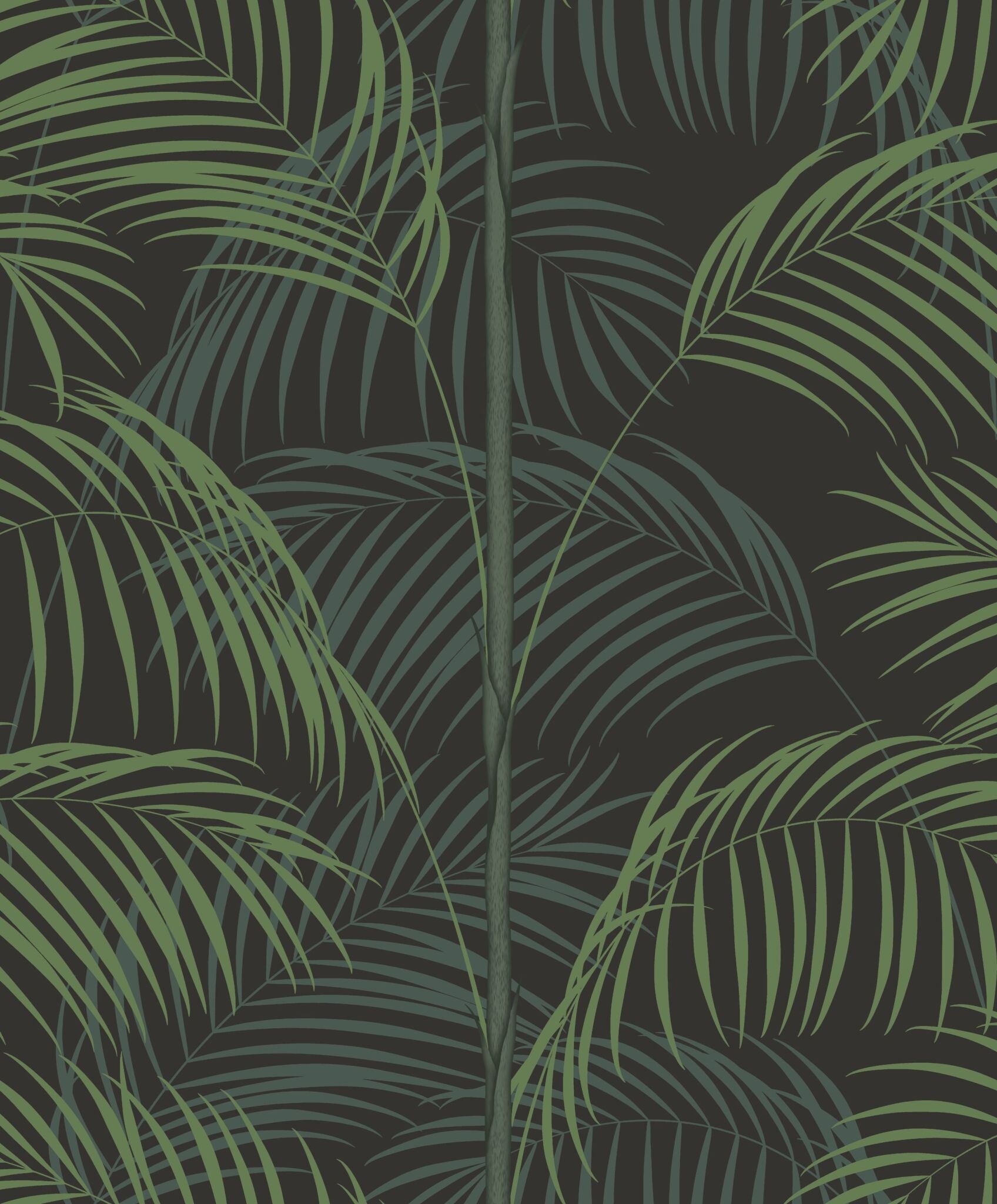 All of Paris Palm Wallpaper