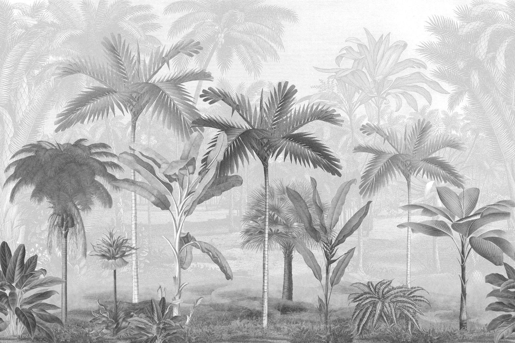 Vintage Palms Mural