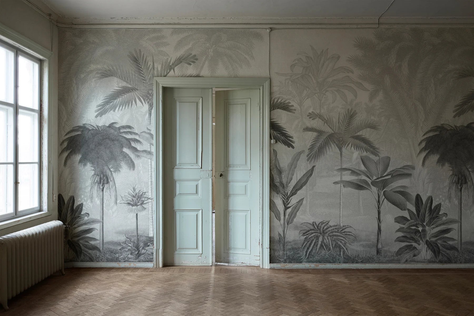 Vintage Palms Mural