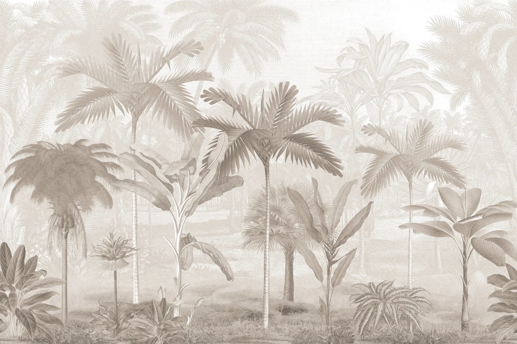 Vintage Palms Mural