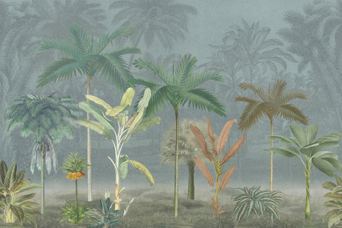 Vintage Palms Mural
