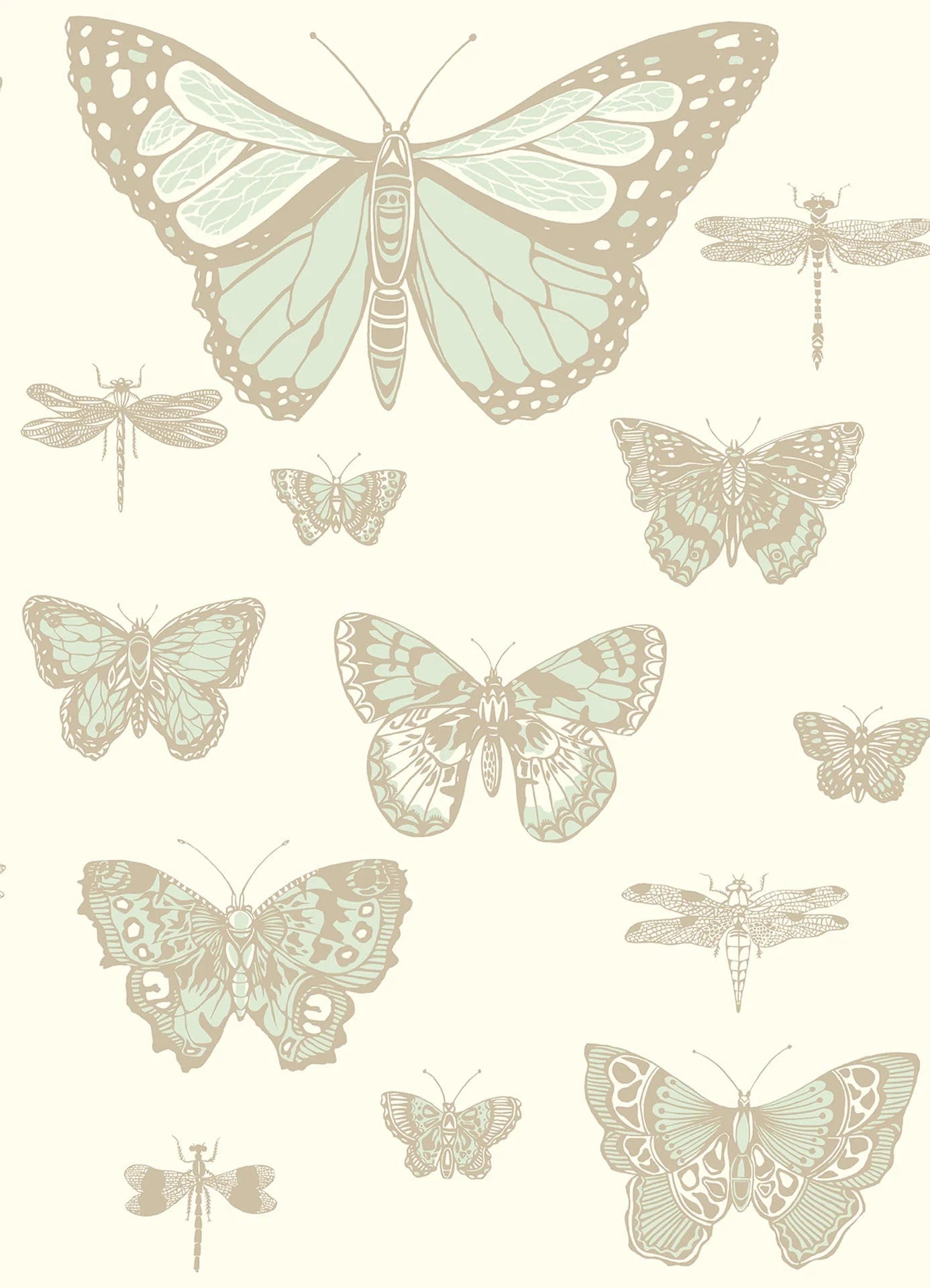 Butterflies & Dragonflies Wallpaper