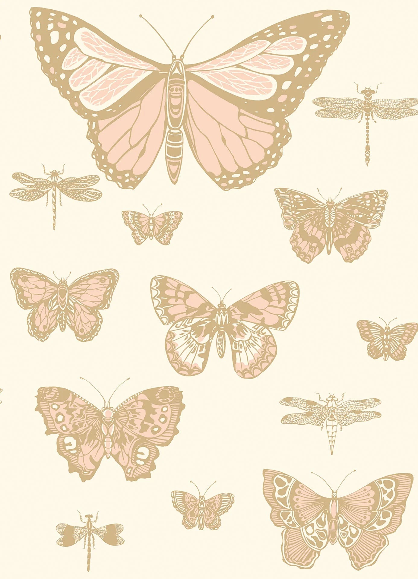Butterflies & Dragonflies Wallpaper
