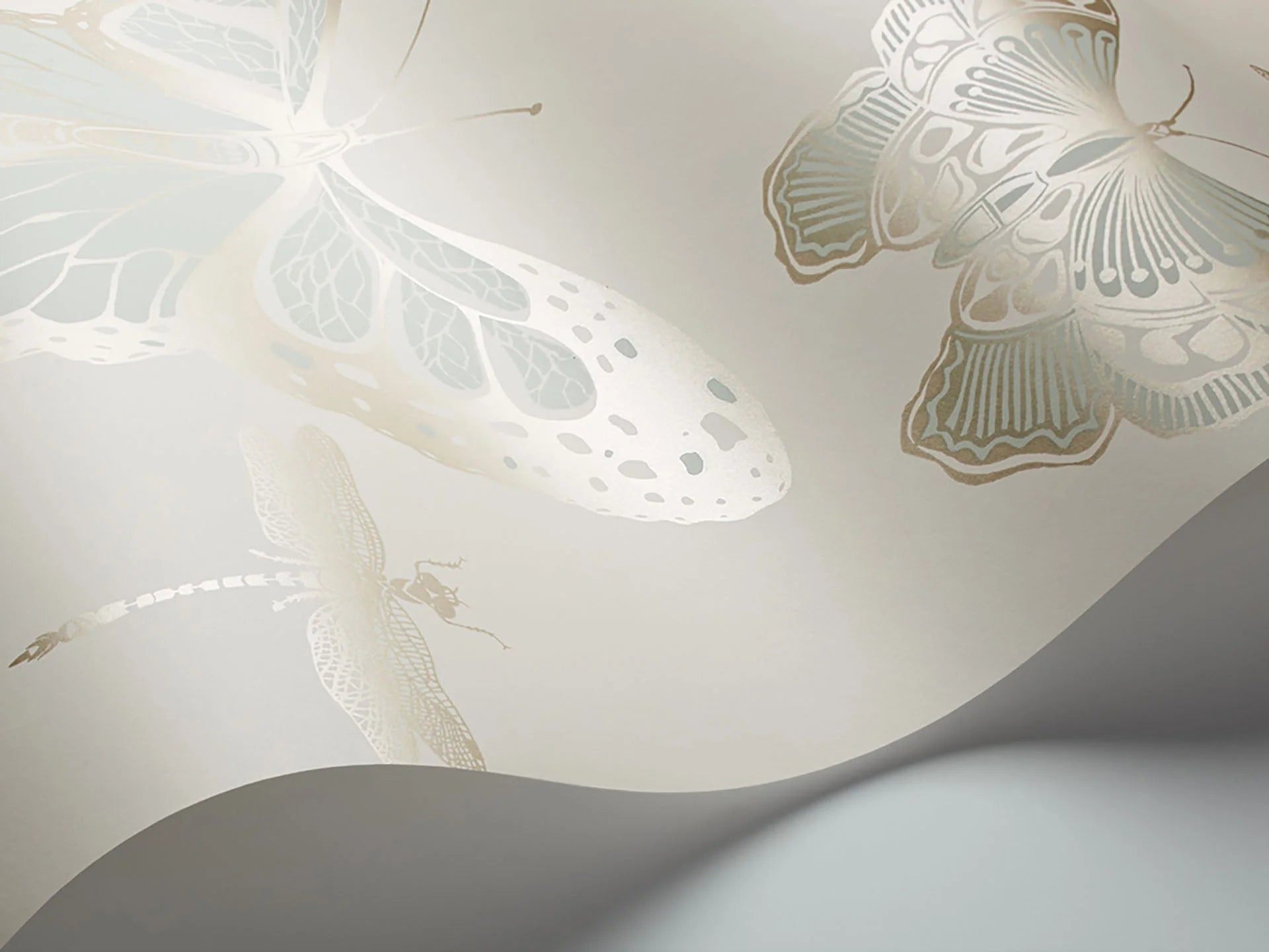 Butterflies & Dragonflies Wallpaper