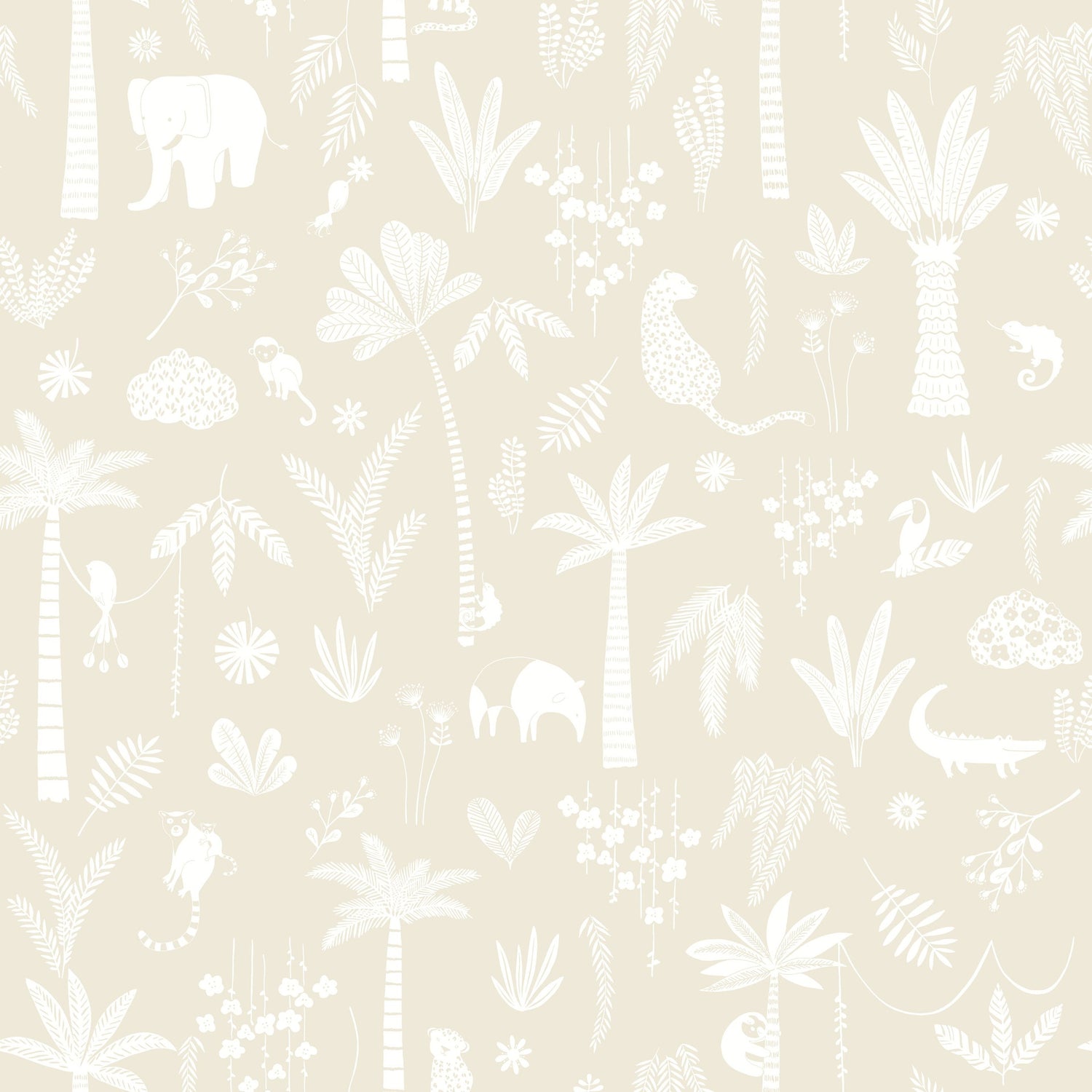 Poetic Jungle Wallpaper