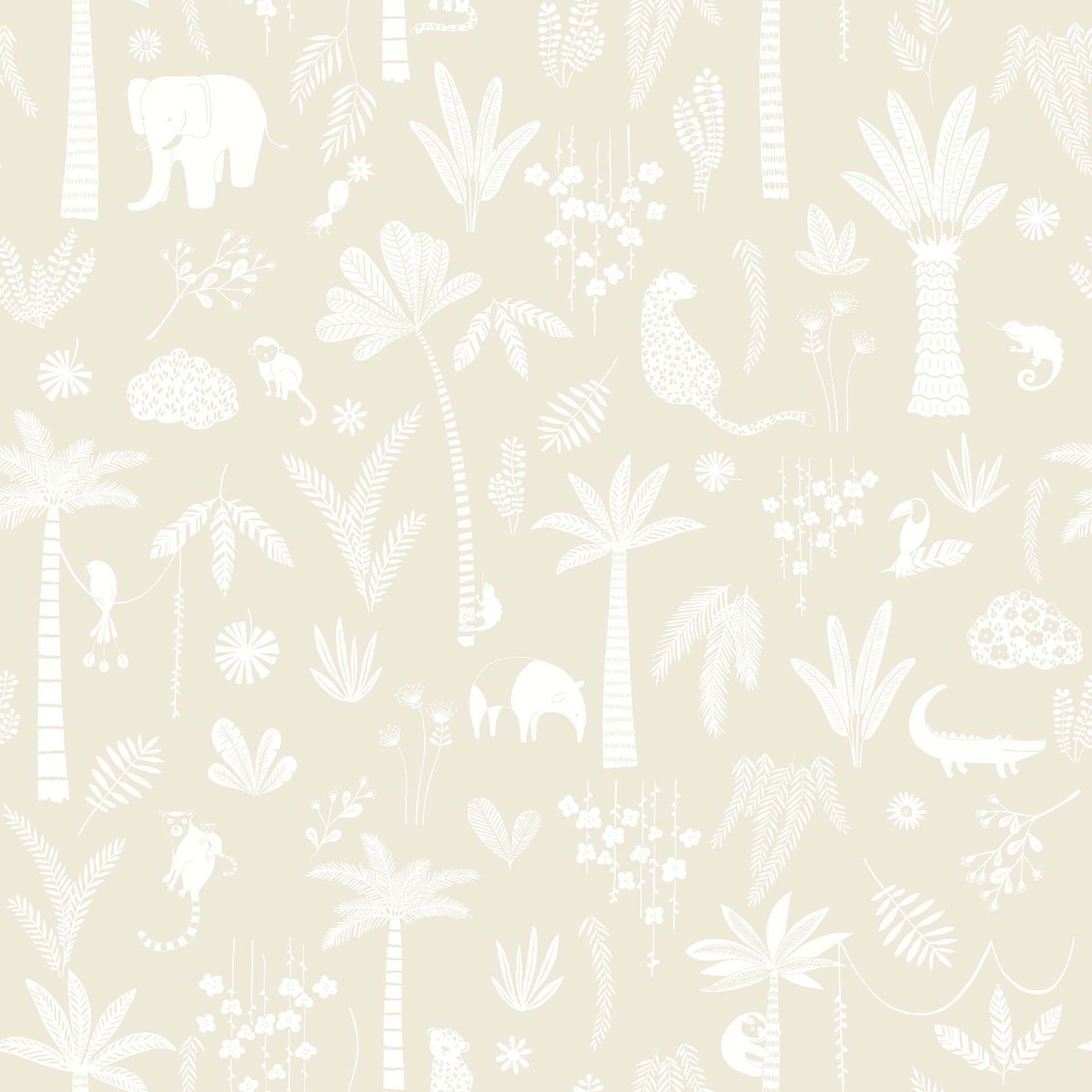 Poetic Jungle Wallpaper