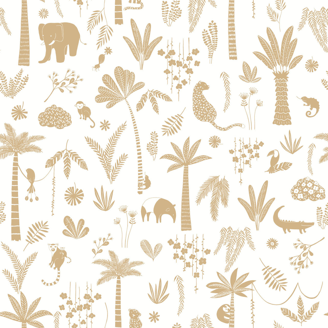 Poetic Jungle Wallpaper