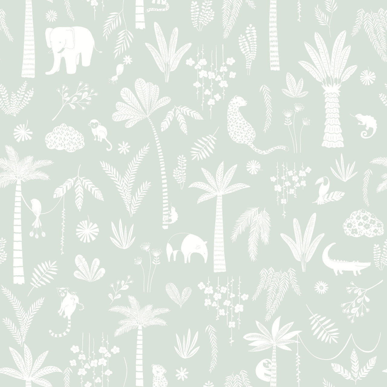 Poetic Jungle Wallpaper