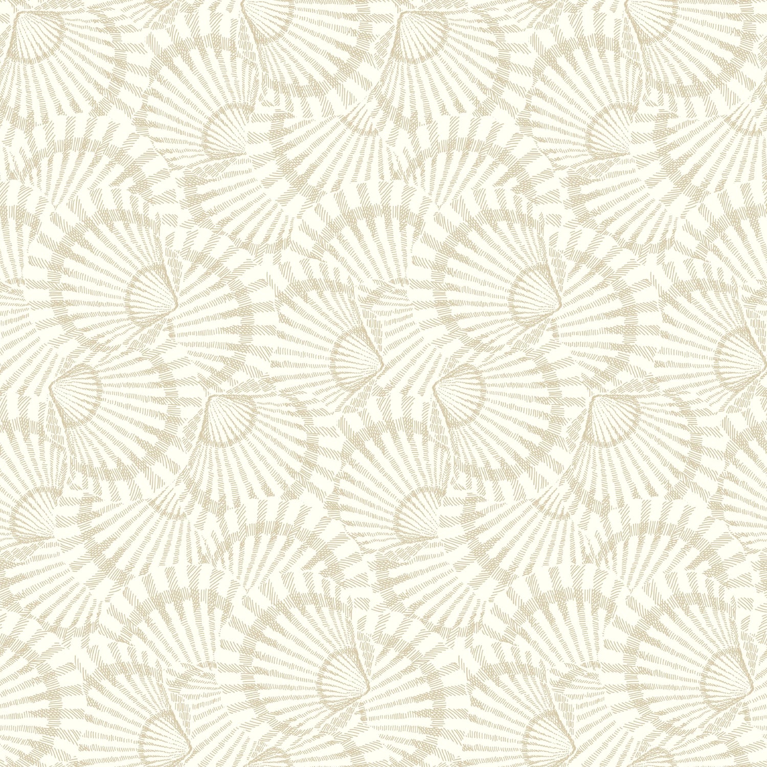 Saint Malo Shell Wallpaper