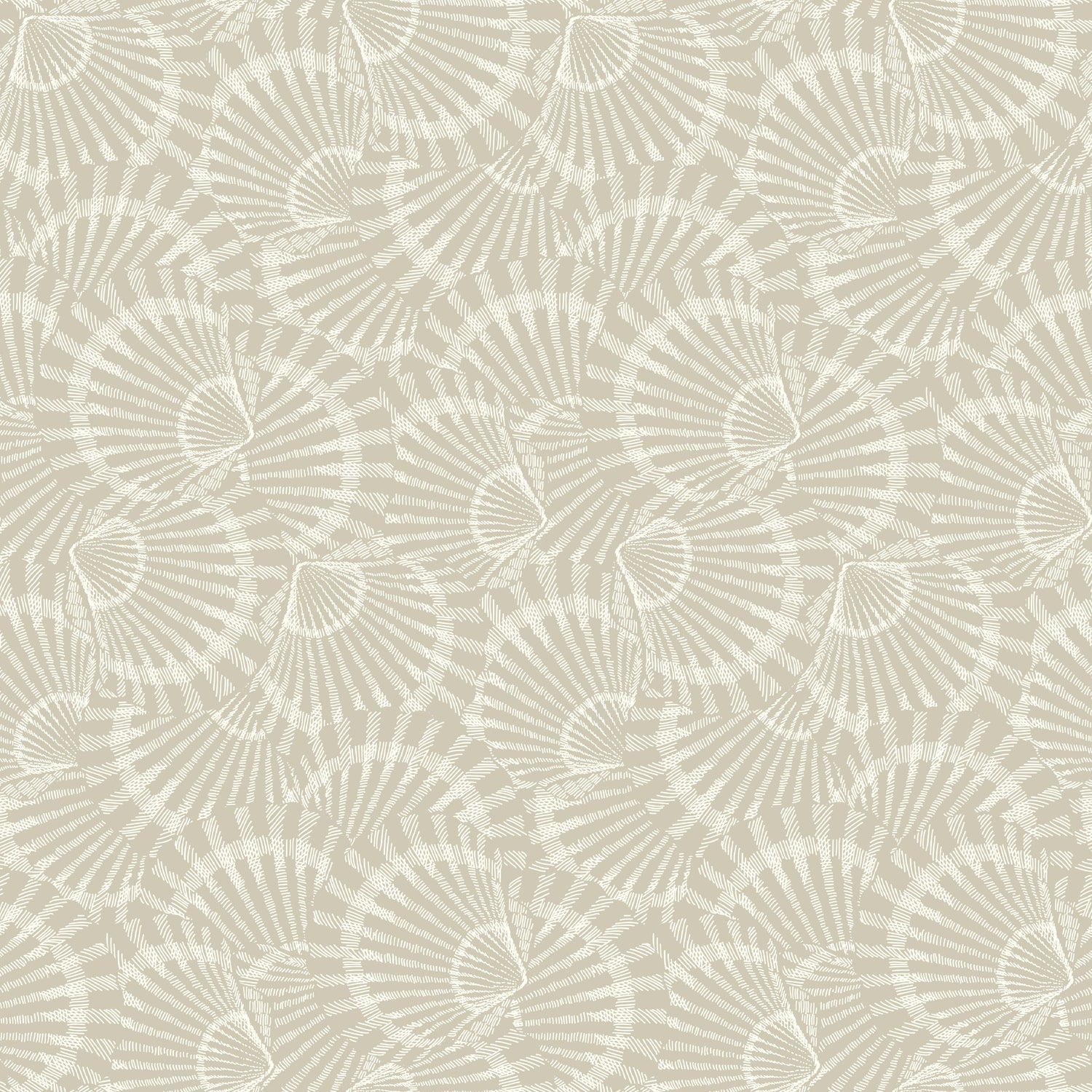 Saint Malo Shell Wallpaper