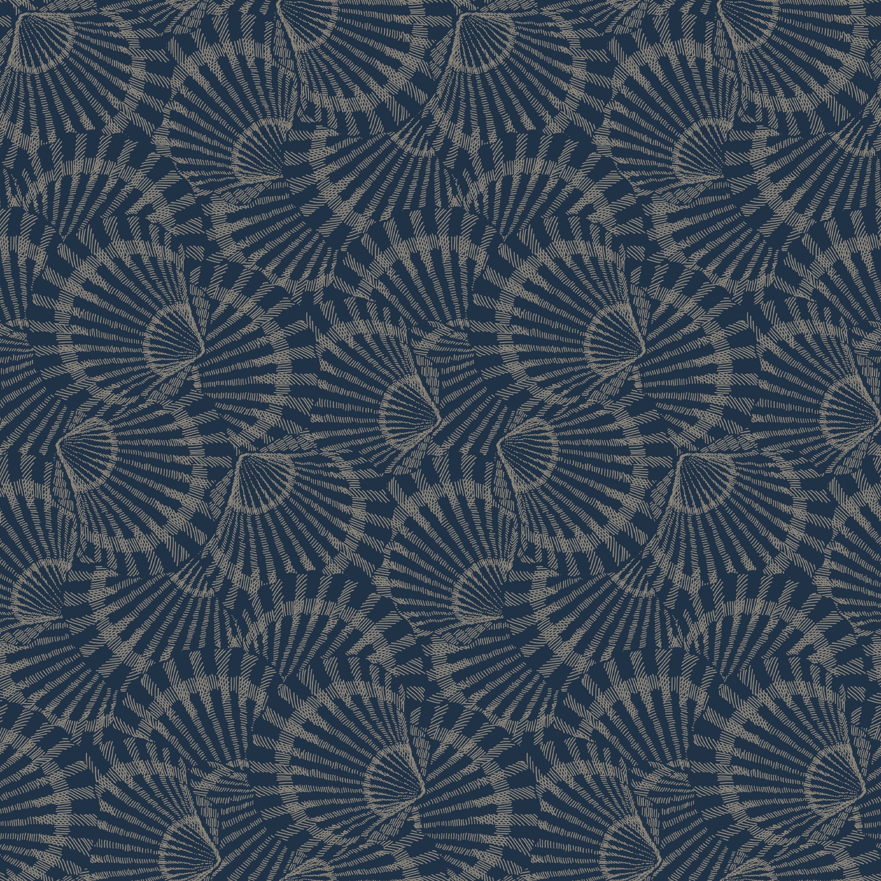 Saint Malo Shell Wallpaper