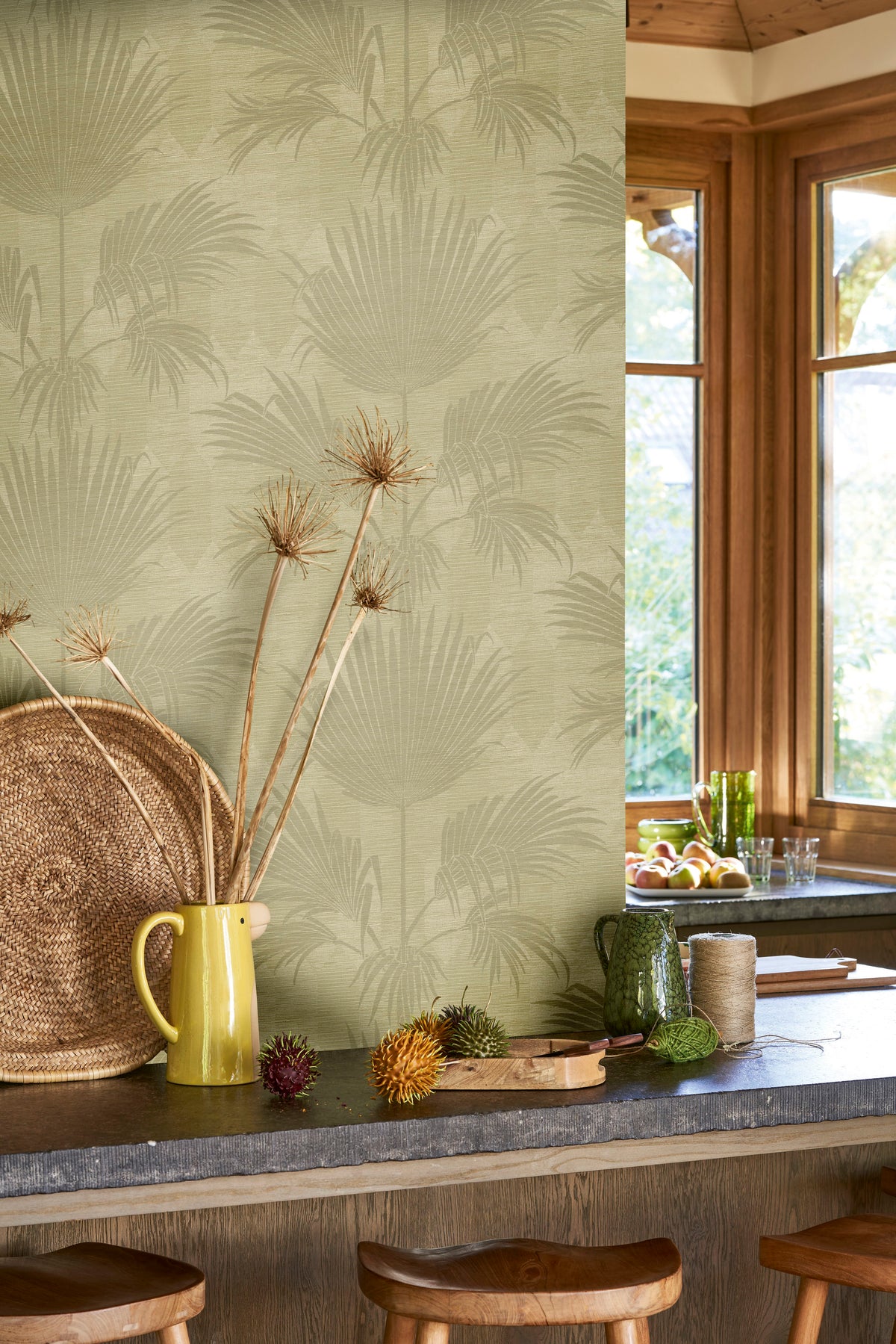Palmeria Leaf Wallpaper