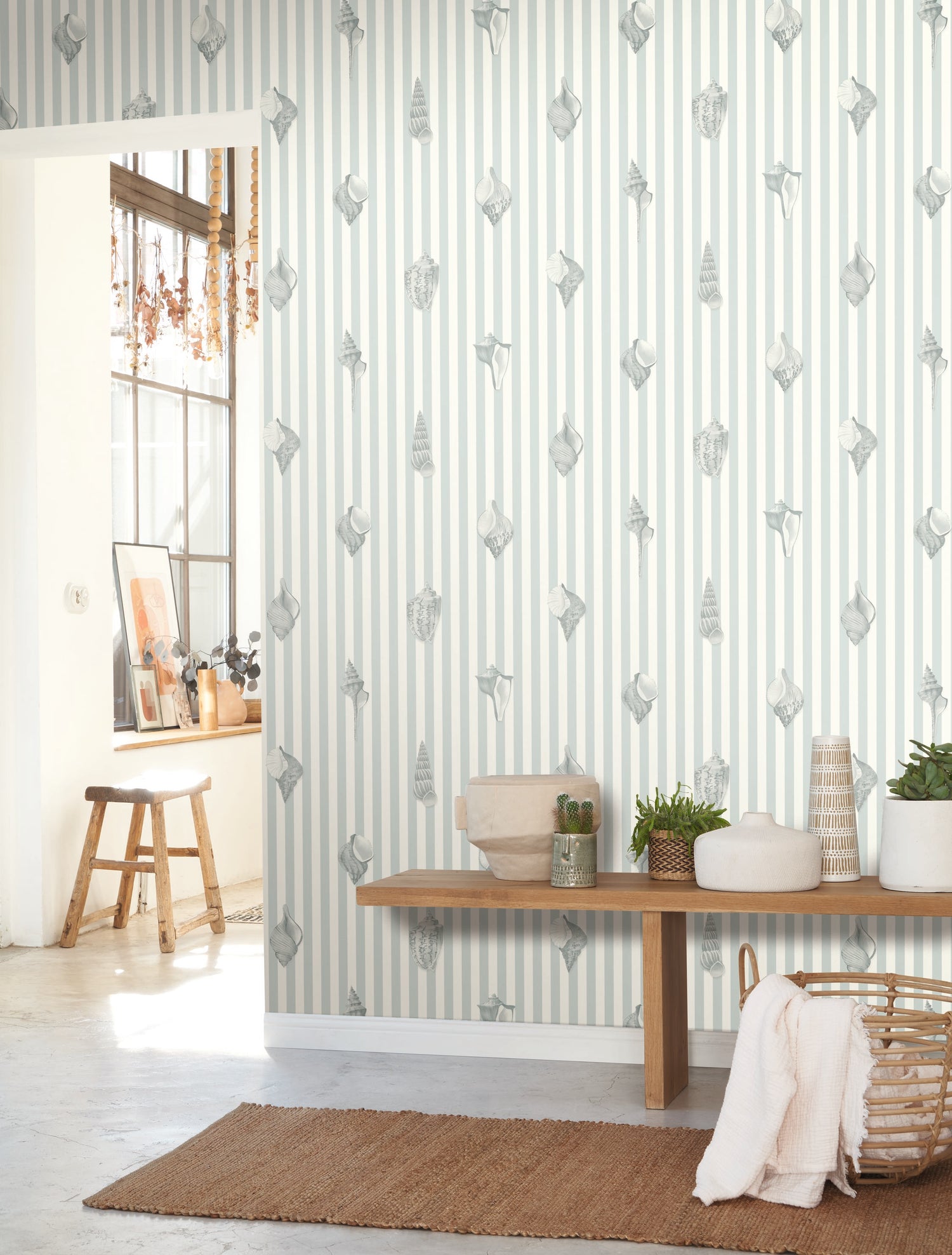 Noirmoutier Shell Wallpaper