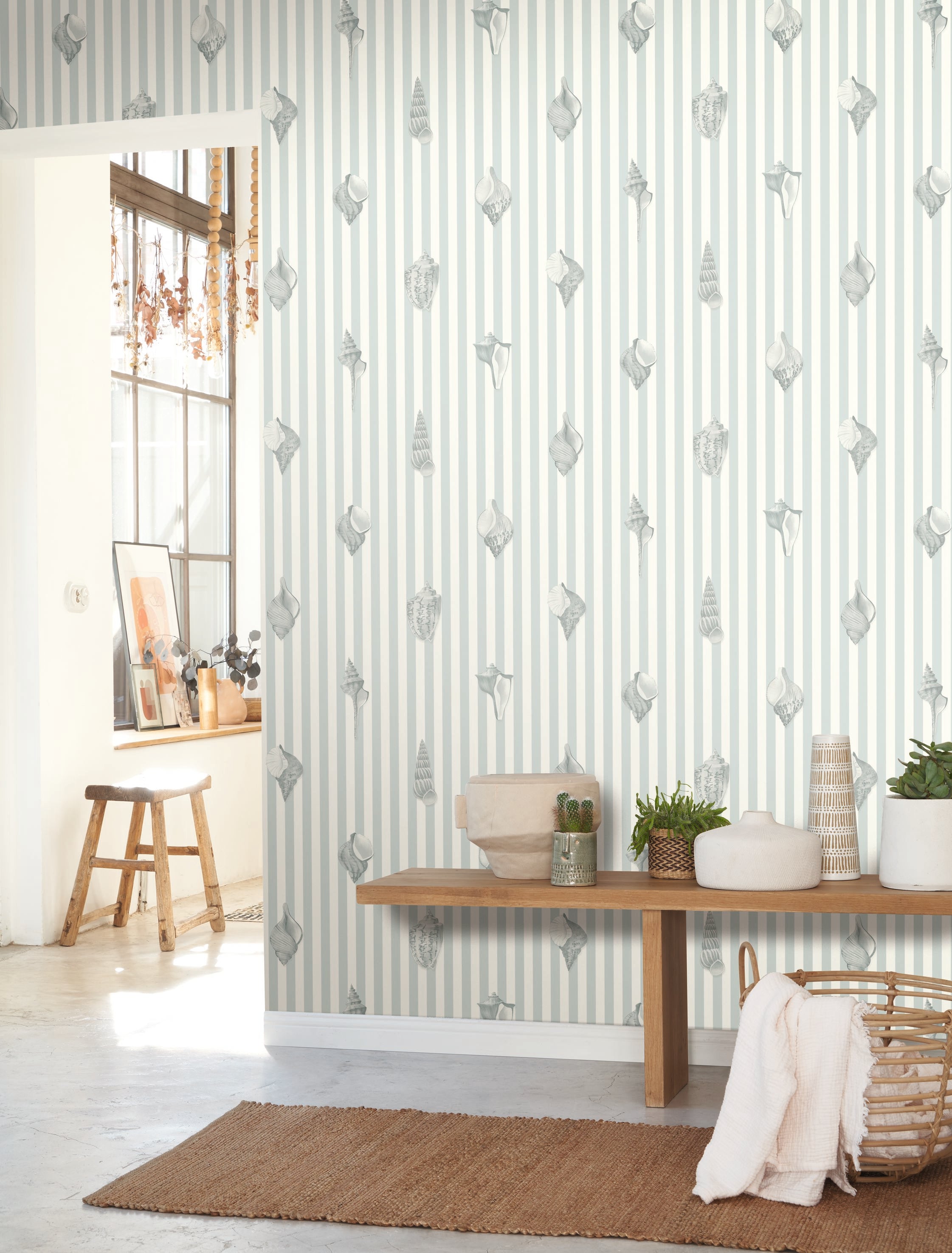 Noirmoutier Shell Wallpaper
