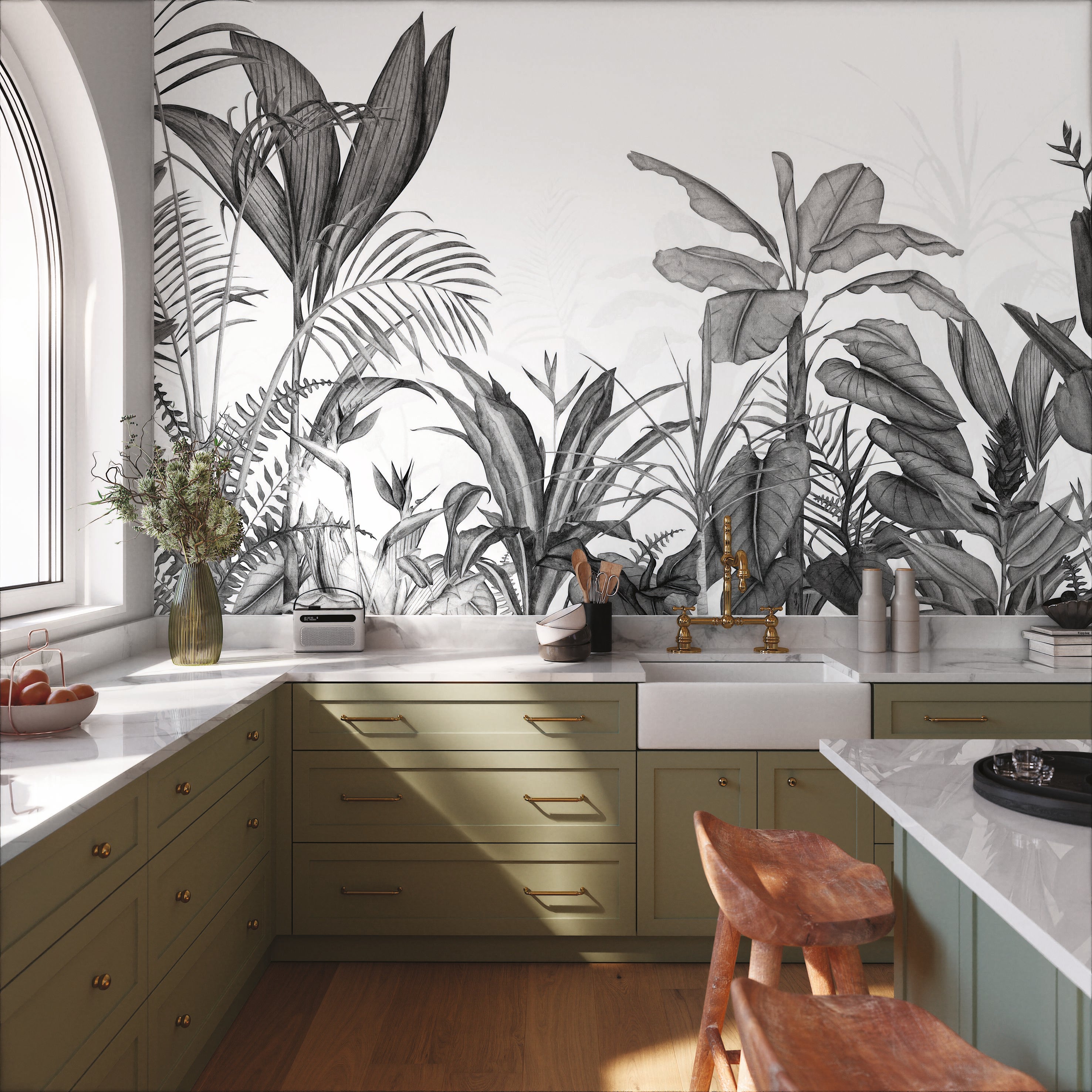 Eden Tropical Mural