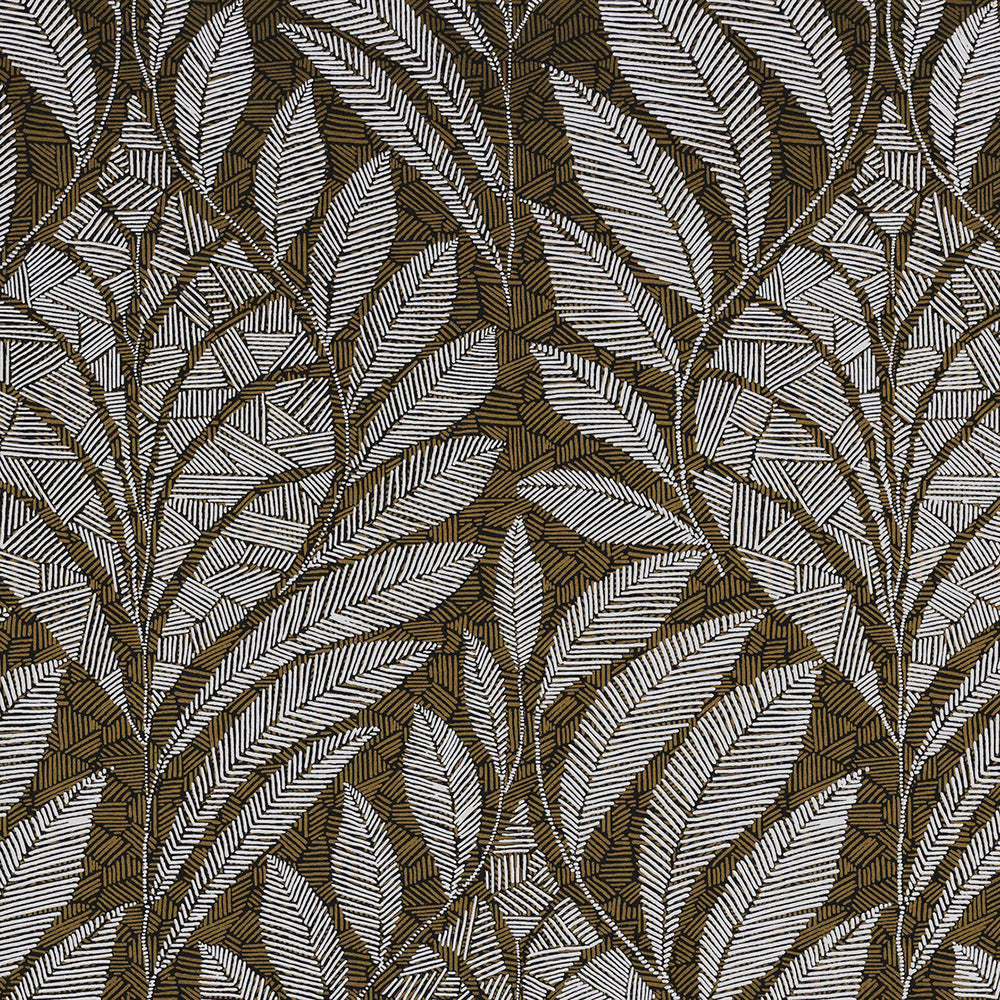 Gustav Leaf Wallpaper