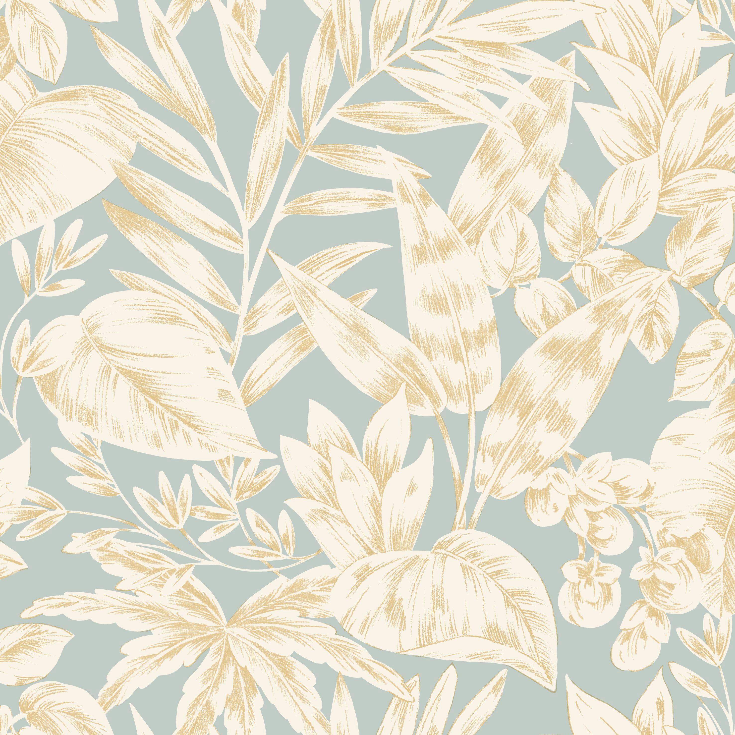 Kalea Leaf Wallpaper