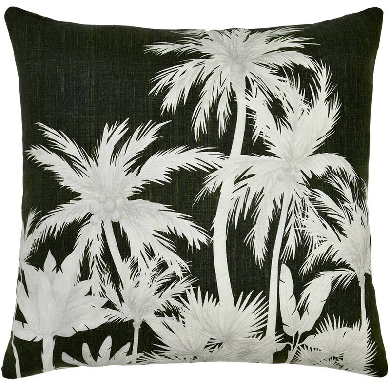 Wild Tropics Midnight Cushion Cover 50 x 50cm- 20% OFF at checkout!