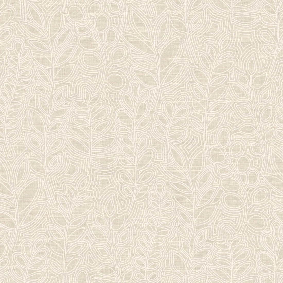 Astragale Leaf Wallpaper