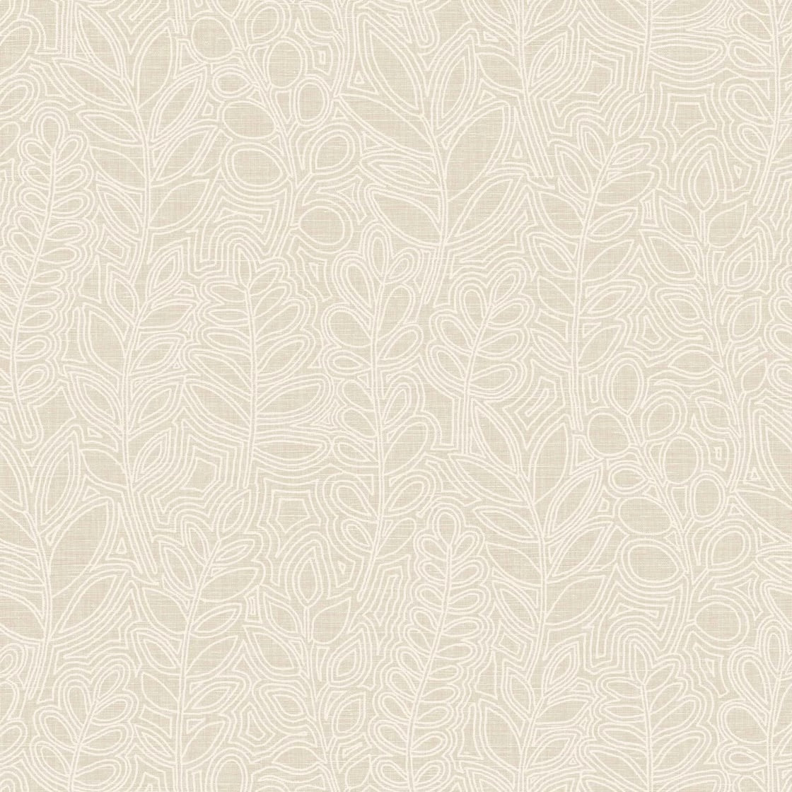 Astragale Leaf Wallpaper