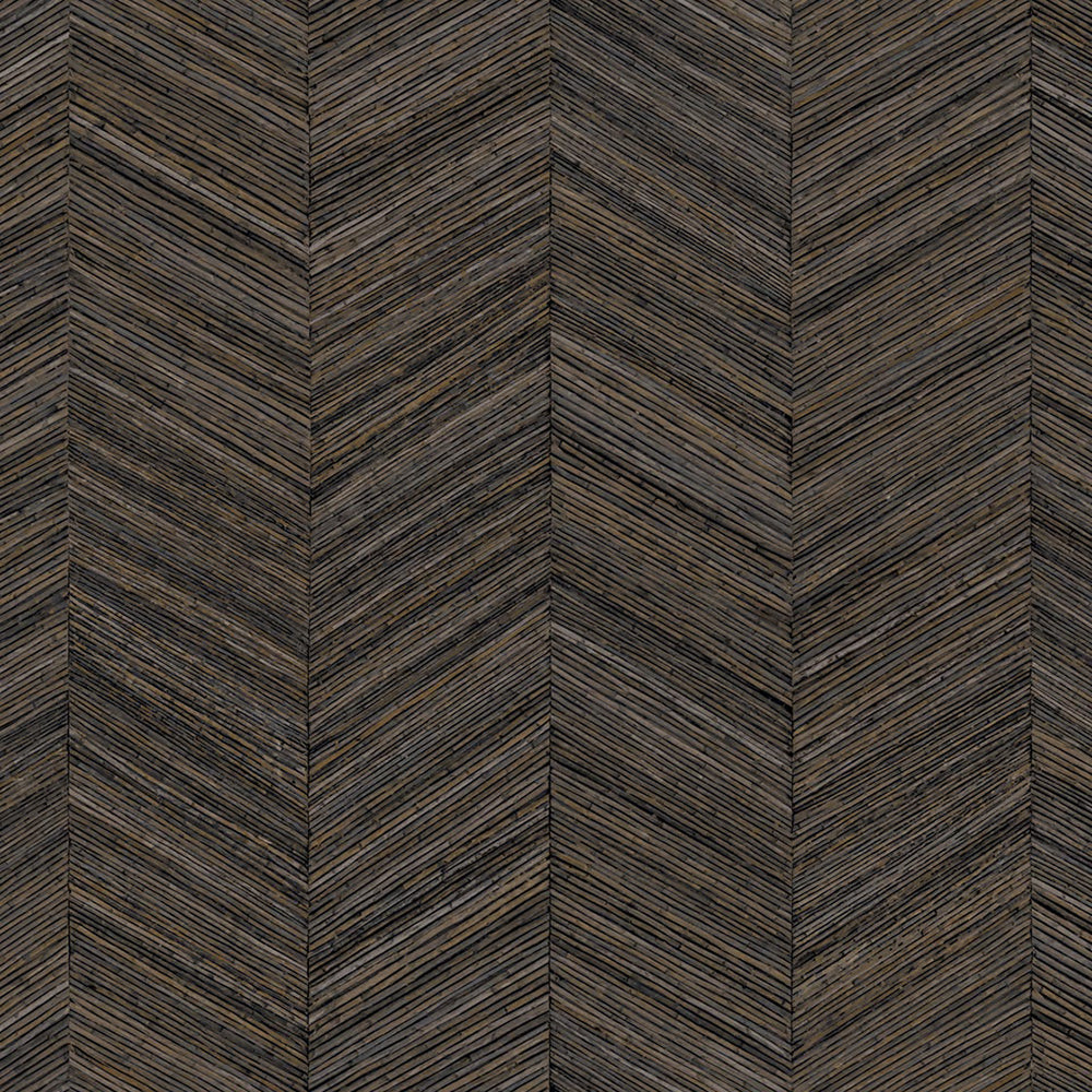 Ocotea Herringbone Wallpaper