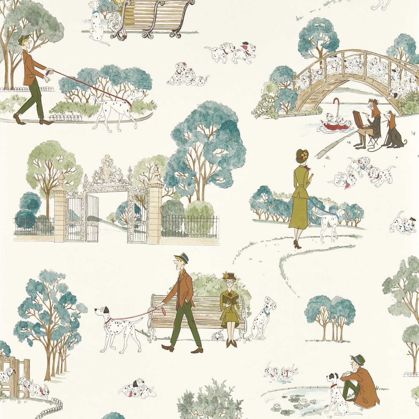 101 Dalmatians Disney Wallpaper