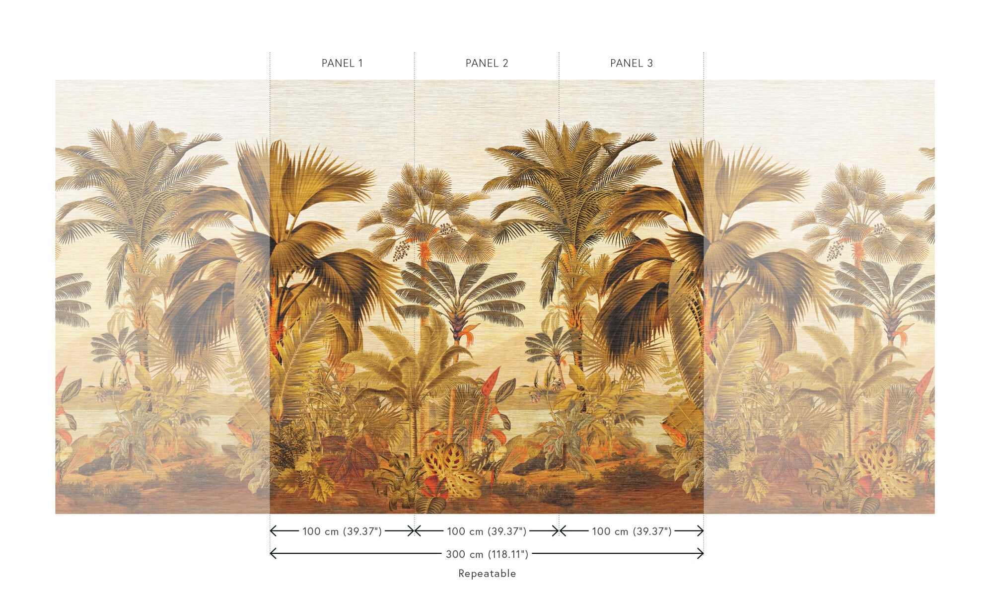 Reverie Tropicale Mural