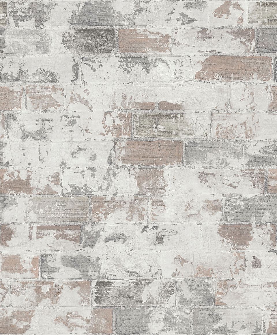 Rustic Style Brick Wallpaper